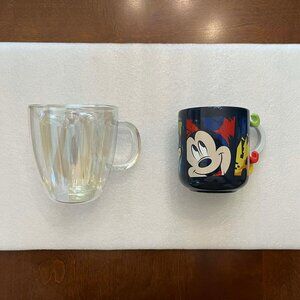 DISNEY MICKEY MOUSE COFFEE MUG CUP SET
